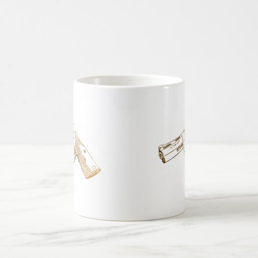 Magnumskizze der Colt-Pythonschlange 357 Kaffeetasse (Mittel)