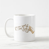 Magnumskizze der Colt-Pythonschlange 357 Kaffeetasse (Links)