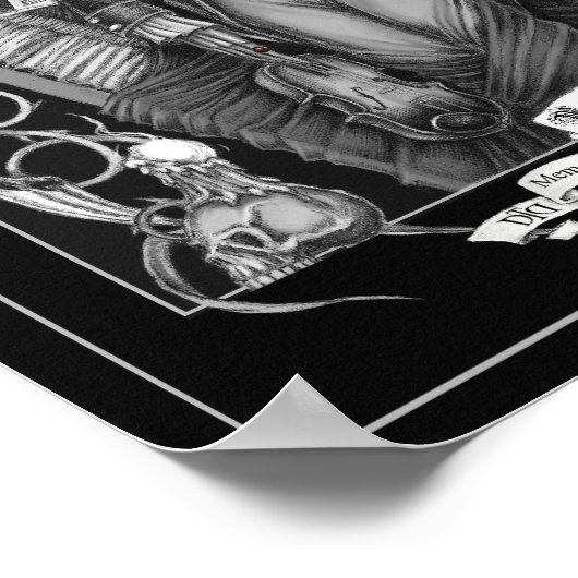 Magnus Somnus alias The Big Sleep Poster (Ecke)