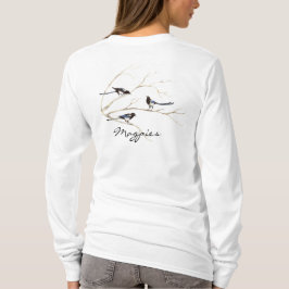 Magpie Bird, Natur, Wildlife Hoodie T-Shirt
