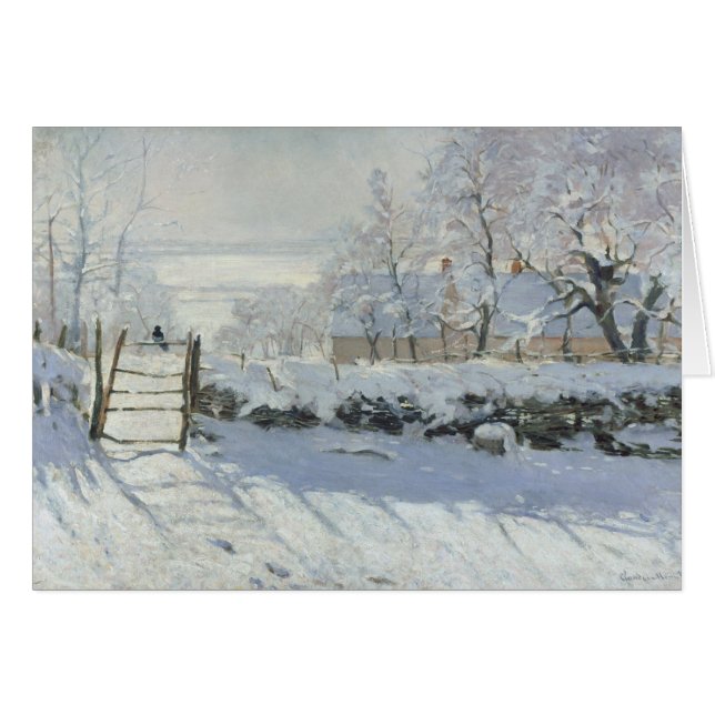 Magpie Claude Monet (Vorderseite (Horizontal))