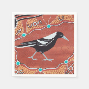 Magpie Dream Neapel Serviette