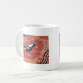 Magpie Dreaming Kaffeetasse (Vorderseite Links)