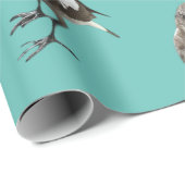 Magpie Geschenkpapier (Rolleneckpunkt)