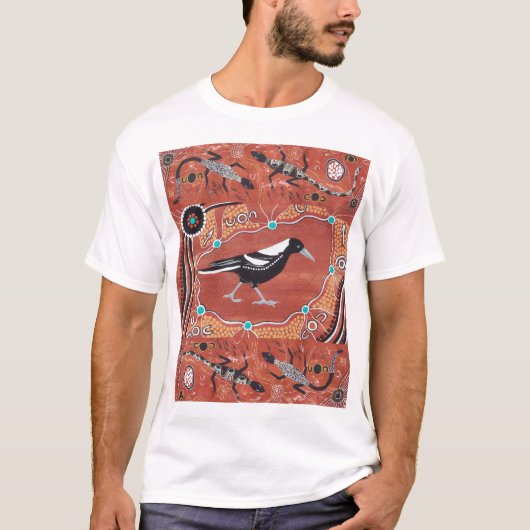 Magpie & Goannas T - Shirt (Vorderseite)