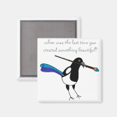 Magpie Hollow Magnet (Vorderseite/Rückseite)