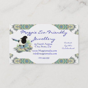 Magpie Jewele Business Card Visitenkarte