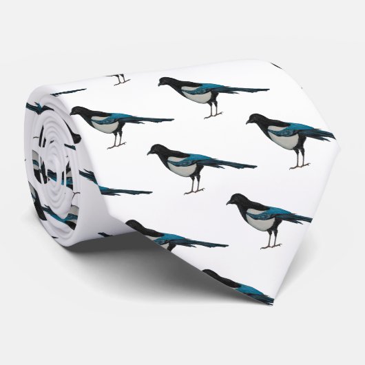 Magpie Krawatte (Gerollt)