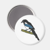 Magpie Magnet (Vorderseite/Rückseite)