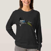 Magpie  Magpie Bird Ornithology T-Shirt (Vorderseite)