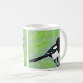 Magpie Painting Kaffeetasse (VorderseiteRechts)