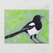 Magpie Painting Postkarte (Vorderseite)