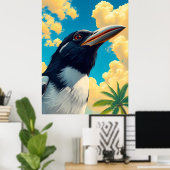 Magpie Poster (Heimbüro)