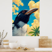Magpie Poster (Küche)