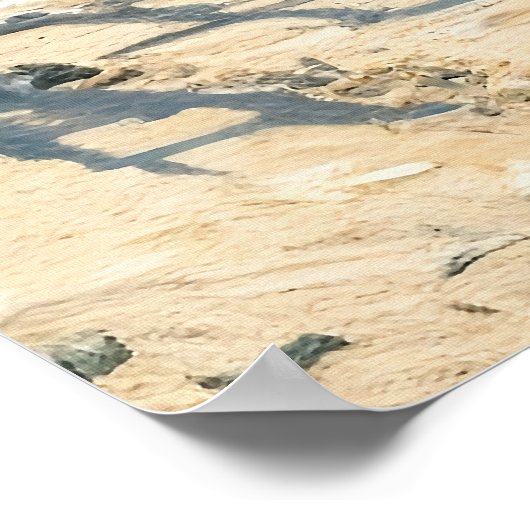 Magpie Poster (Ecke)