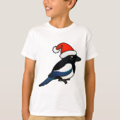 Magpie Santa T-Shirt (Vorderseite)