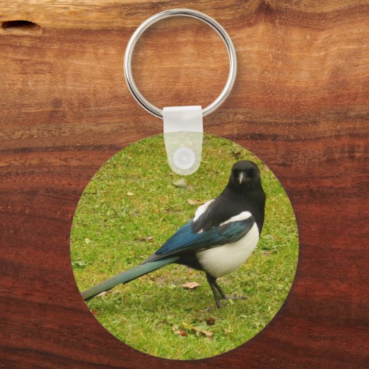 Magpie Schlüsselanhänger (Vorderseite)