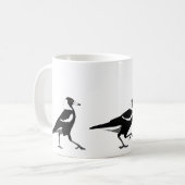 Magpie-Tasse Kaffeetasse (Vorderseite Links)