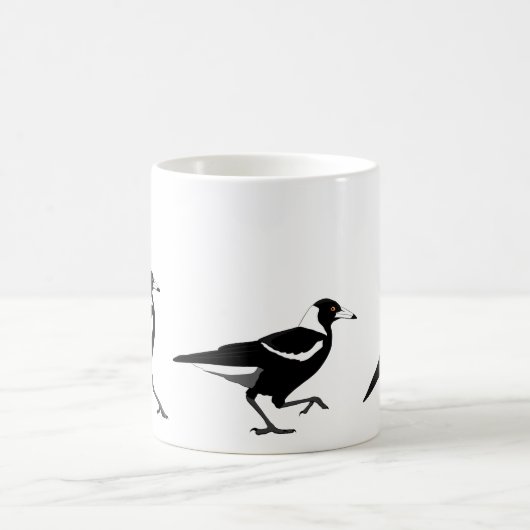 Magpie-Tasse Kaffeetasse (Mittel)