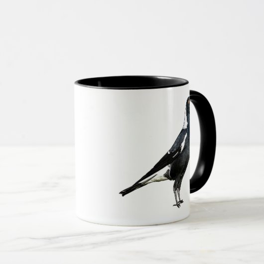 Magpie-Tasse Tasse (VorderseiteRechts)