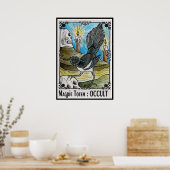 Magpie Totem OCCULT Poster (Küche)