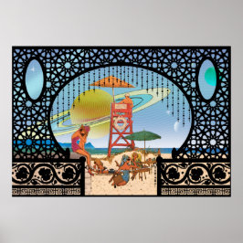 Magrathea aus Utopia Cytheria Bungalows Poster