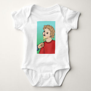 Magst du Butter, Butterblume? Baby Strampler