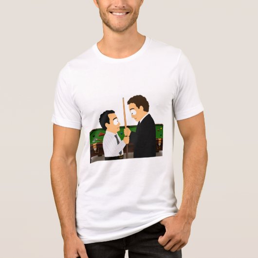 "Magst du Fisch?" Tri-Blend Shirt (Vorderseite)