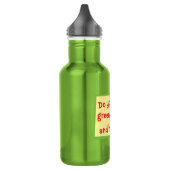 Magst du grüne Eier mit Schinken? Edelstahlflasche (Links)