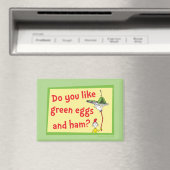 Magst du grüne Eier mit Schinken? Magnet (In Situ (Geschirrspüler))