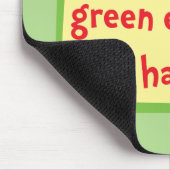 Magst du grüne Eier mit Schinken? Mousepad (Ecke)
