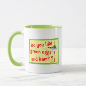 Magst du grüne Eier mit Schinken? Tasse (Links)