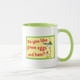 Magst du grüne Eier mit Schinken? Tasse