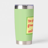Magst du grüne Eier mit Schinken? Thermobecher (Vorderseite)