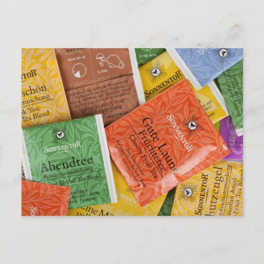 Magst du Tee? Postkarte (Vorderseite)