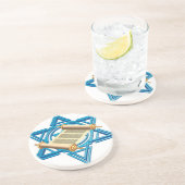 Maguen David Torah Getränkeuntersetzer (Seite)