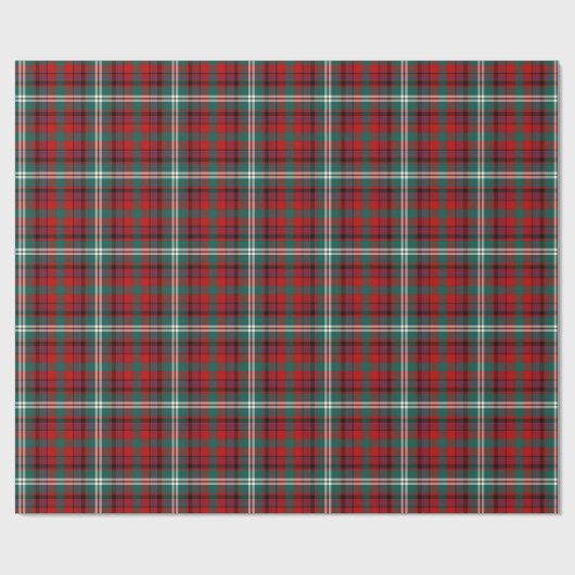 Maguire Clan Tartan Irish Kariert Pattern Geschenkpapier (Flach)