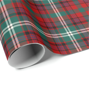 Maguire Clan Tartan Kariertes Muster Geschenkpapier