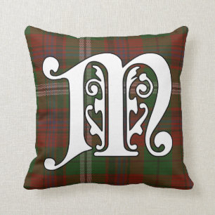 Maguire Clantartan-Monogramm Kissen