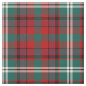 Maguire Tartan Pattern Red Irish Kariert Stoff (Nahaufnahme)