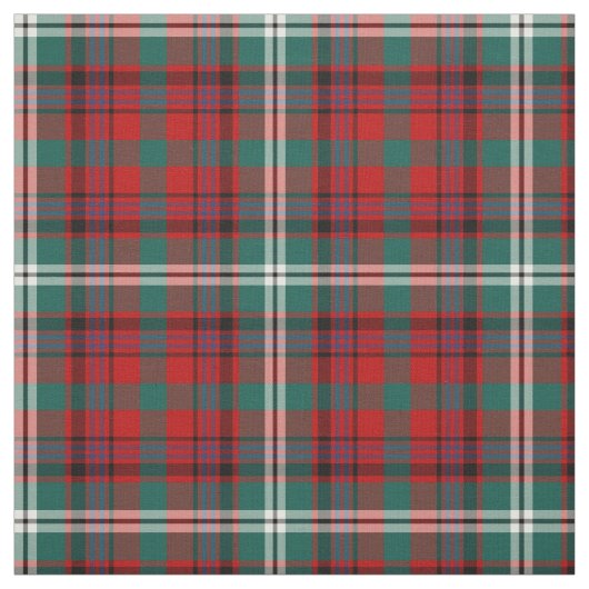 Maguire Tartan Pattern Red Irish Kariert Stoff (Muster)
