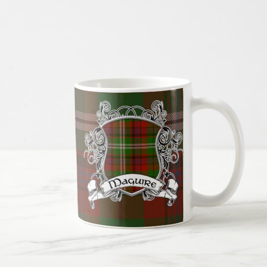 Maguire Tartan-Schild Kaffeetasse (Rechts)