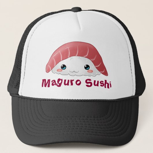 "Maguro Sushi" Hut Truckerkappe (Vorderseite)