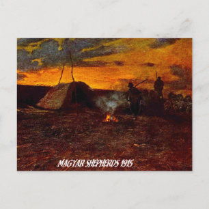 "MAGYAR SHEPHERDS-Österreich Ungarn-1915" Postkarte
