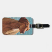 Magyar Vizsla Hund Gepäckanhänger (Vorderseite horizontal)