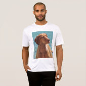 Magyar Vizsla Hund T-Shirt (Vorne ganz)