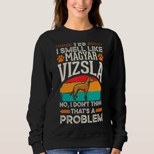 Magyar Vizsla Riech ungarisch Vizsla Sweatshirt (Vorderseite)