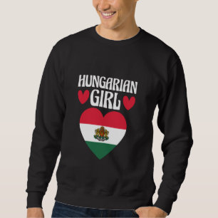 Magyar Women Funny Hungary Flaggenstaat Patriotisc Sweatshirt