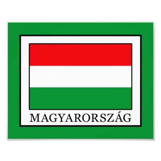 Magyarorszag Fotodruck (Vorne)