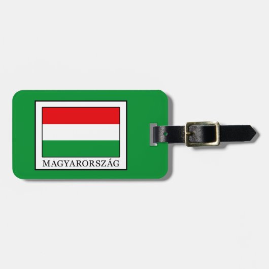 Magyarorszag Gepäckanhänger (Vorderseite horizontal)